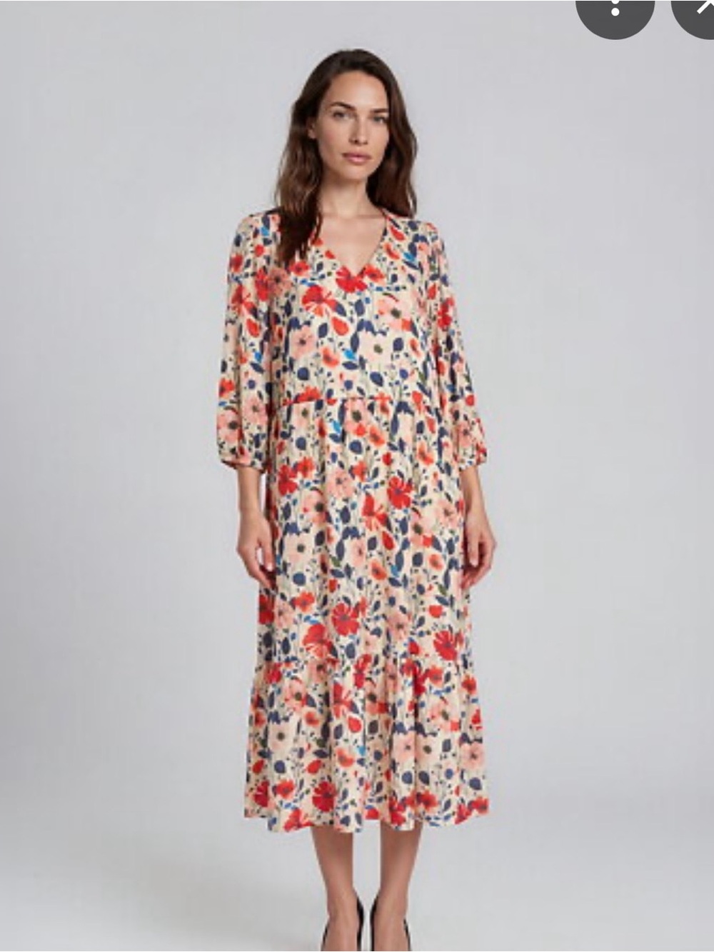 Masai Nette Floral Midi Dress